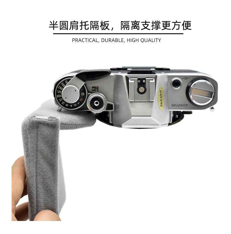 Cross-border camera bag camera bag partition shock pad partition split block wholesale thickened cushion buckle pad