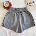 Plus-Size Women's Summer New Korean-Style High-Waisted Loose Slimming Home Wide-Leg Casual Shorts for Outdoor Wear