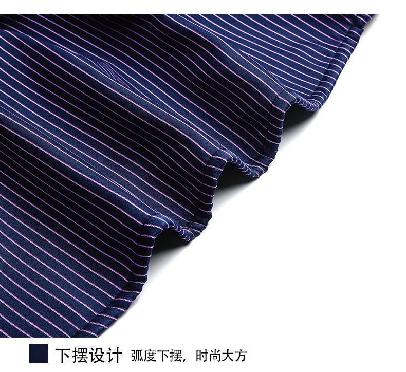2022 winter striped warm shirt men's no pocket cardigan youth fashion fleece-lined thick plaid inch shirt CY