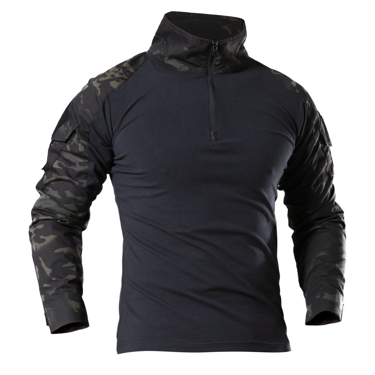 Army Eagle Frog Suit Long-sleeved Army Fan T-shirt Elastic Outdoor CS Field Quick-drying Camouflage Outdoor Long-sleeved T-shirt Quick-drying Men's G2