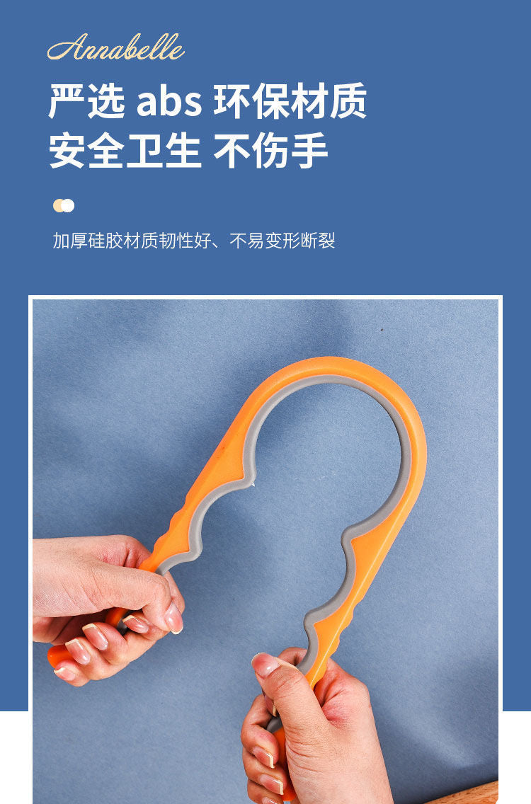 in stock four-in-one bottle opener kitchen multifunctional can opener can screwing cap non-slip labor-saving bottle opener