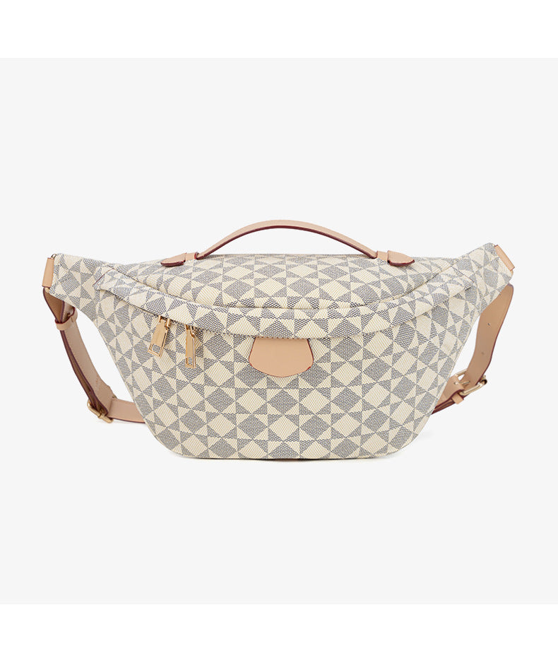 Wear-Resistant Waist Bag for Construction Site Work for Men and Women 2025 Spring and Summer New European and American Casual Versatile Trendy Big-Name Outdoor Chest Bag