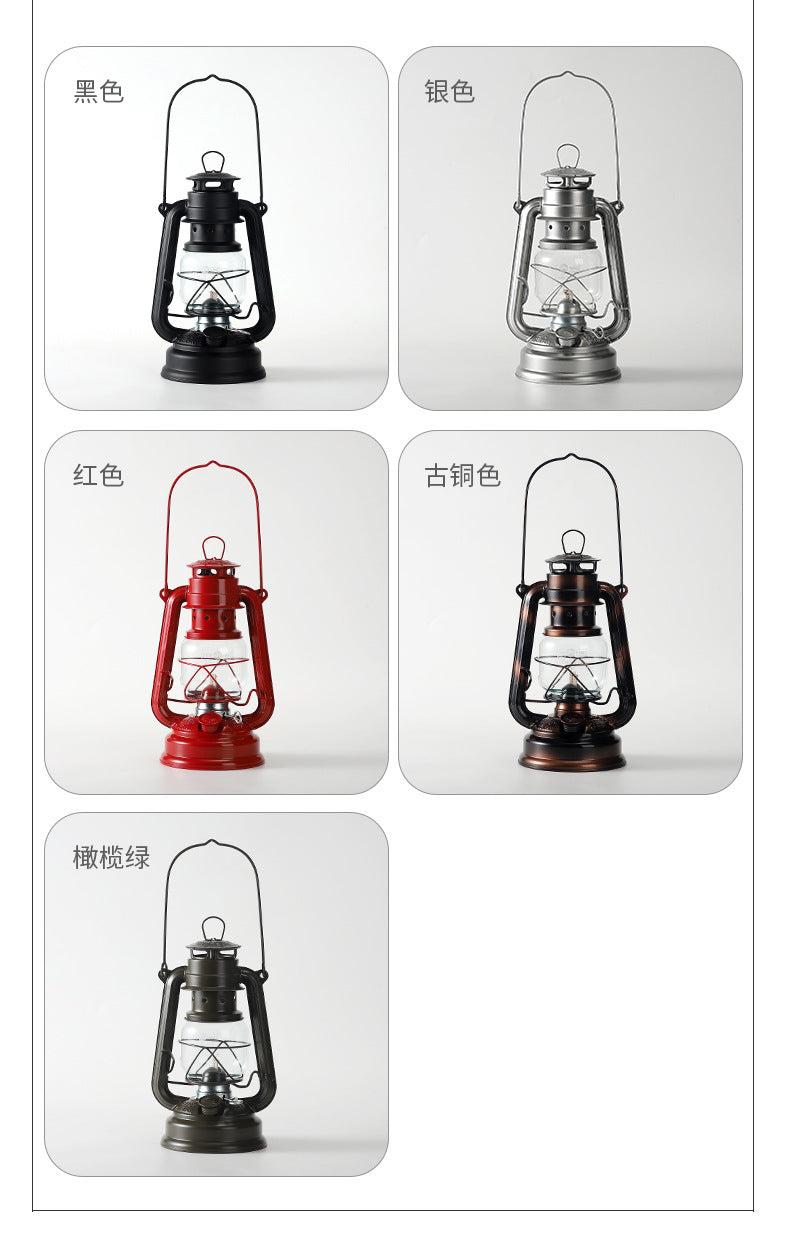 276 fire hand lantern outdoor camping lamp tent lighting lamp retro kerosene lamp atmosphere portable camping lamp