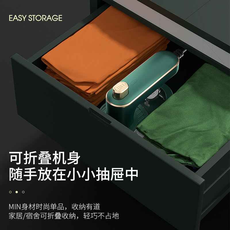 Cross-border Handheld Folding Clothes Ironing Machine Portable Steam Iron Travel Mini Ironing Clothes Artifact Easy to Storage