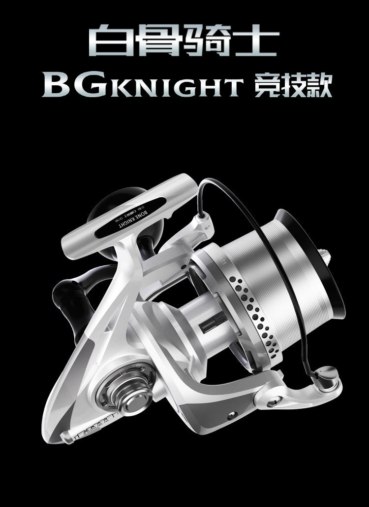 Diva/DIWA White Bone Knight 801 Beach Fishing Wheel Cast Wheel Coast Fishing Wheel 35 Line Cup Universal Fregan