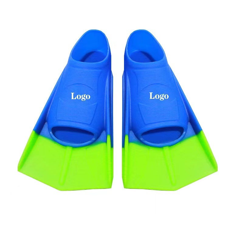 Hot sale professional training freestyle silicone frog shoes short flippers adult children flippers frog shoes manufacturers wholesale