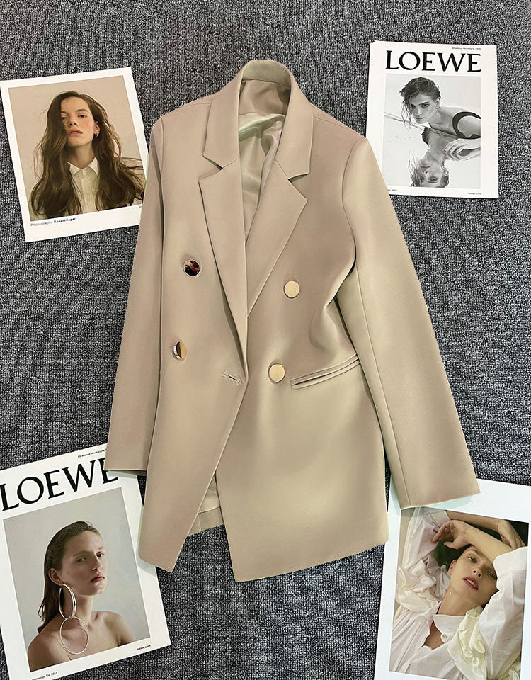 Candy Green Trendy Blazer for Women, 2026 Spring and Autumn New Korean Style, Internet Celebrity Style, Petite Casual