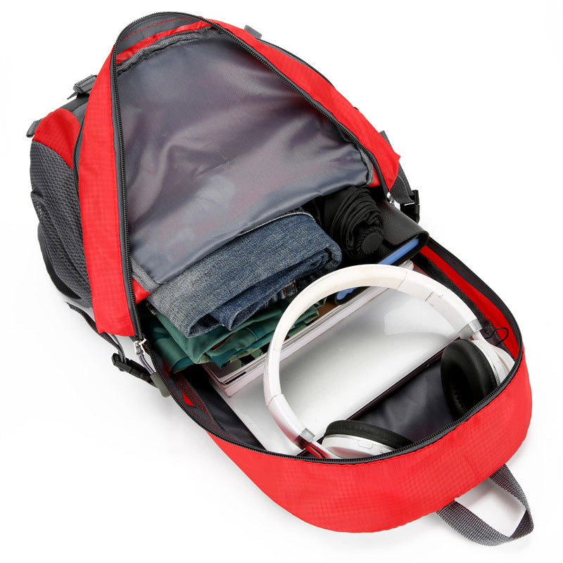 Travel Large-Capacity Backpack Sports Men's and Women's Travel Luggage Backpack Travel Student School Bag Mountaineering Bag Outdoor Backpack
