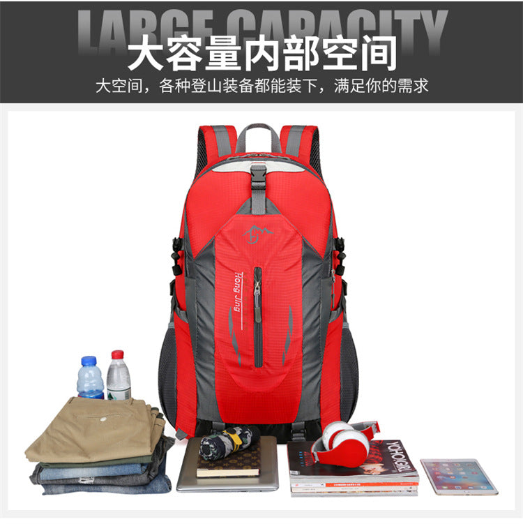 Travel Large-Capacity Backpack Sports Men's and Women's Travel Luggage Backpack Travel Student School Bag Mountaineering Bag Outdoor Backpack