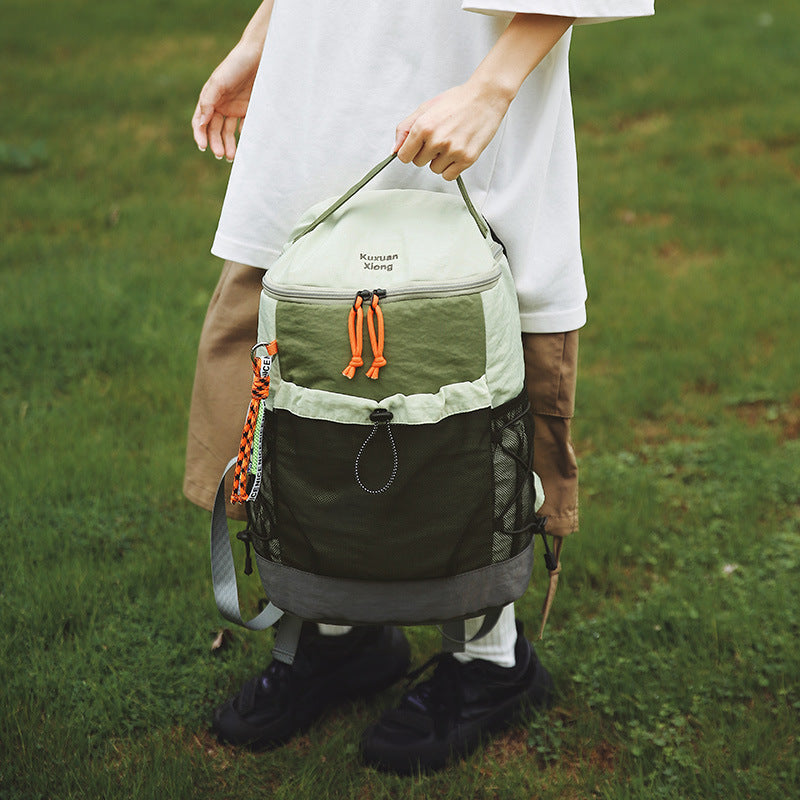 Outdoor Hiking Large-Capacity Backpack, Lightweight Travel Backpack, Commuting Storage School Bag, Leisure Cycling Backpack
