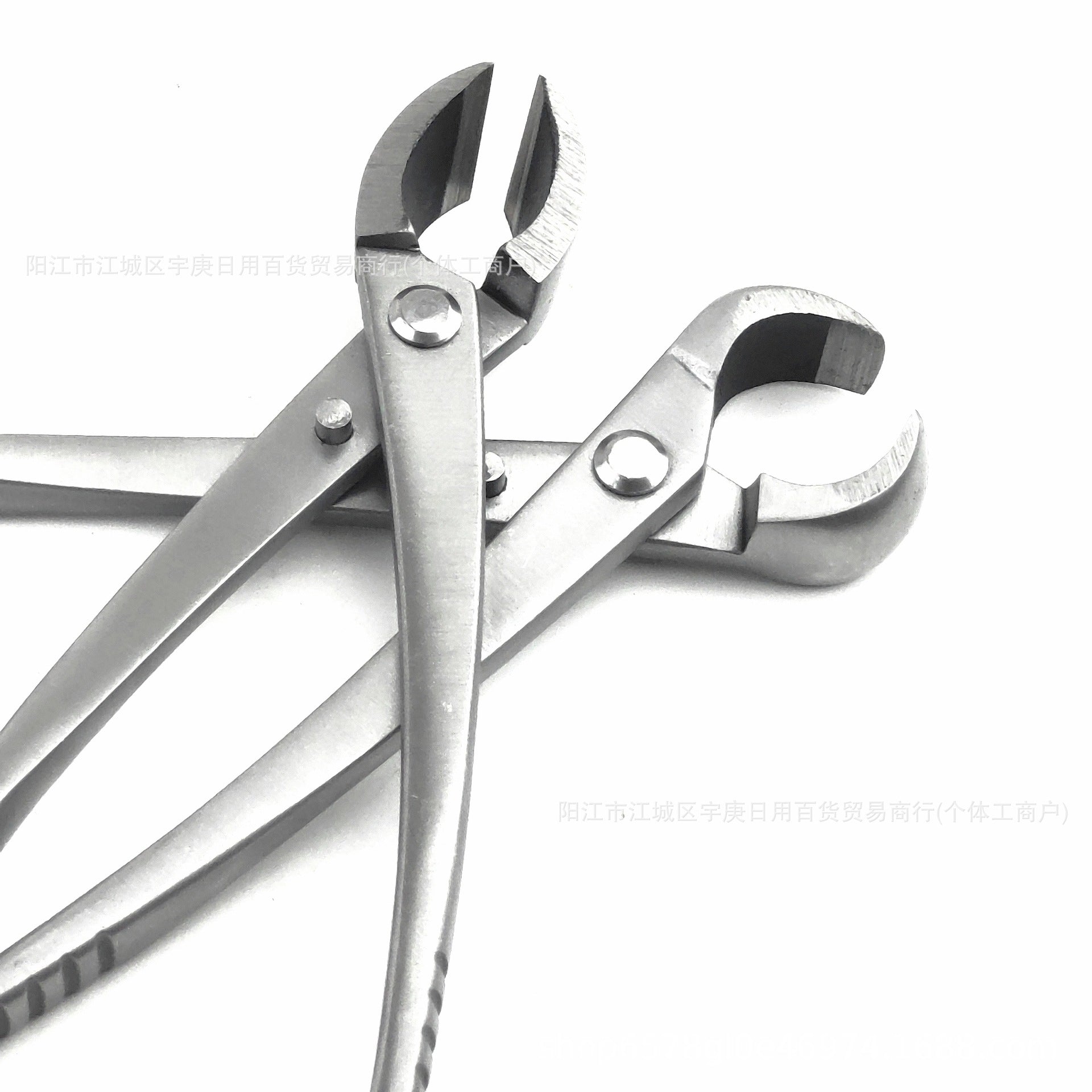 All Steel 8inch Bonsai Special Set Garden Pliers for Cutting Branches, Green Plants, Leaf Buds, Ball Joint Pliers, Diagonal Pliers, Sanded Style