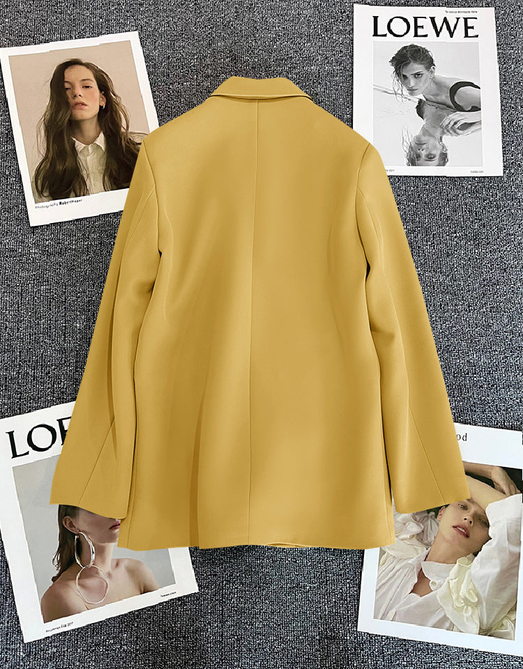 Candy Green Trendy Blazer for Women, 2026 Spring and Autumn New Korean Style, Internet Celebrity Style, Petite Casual