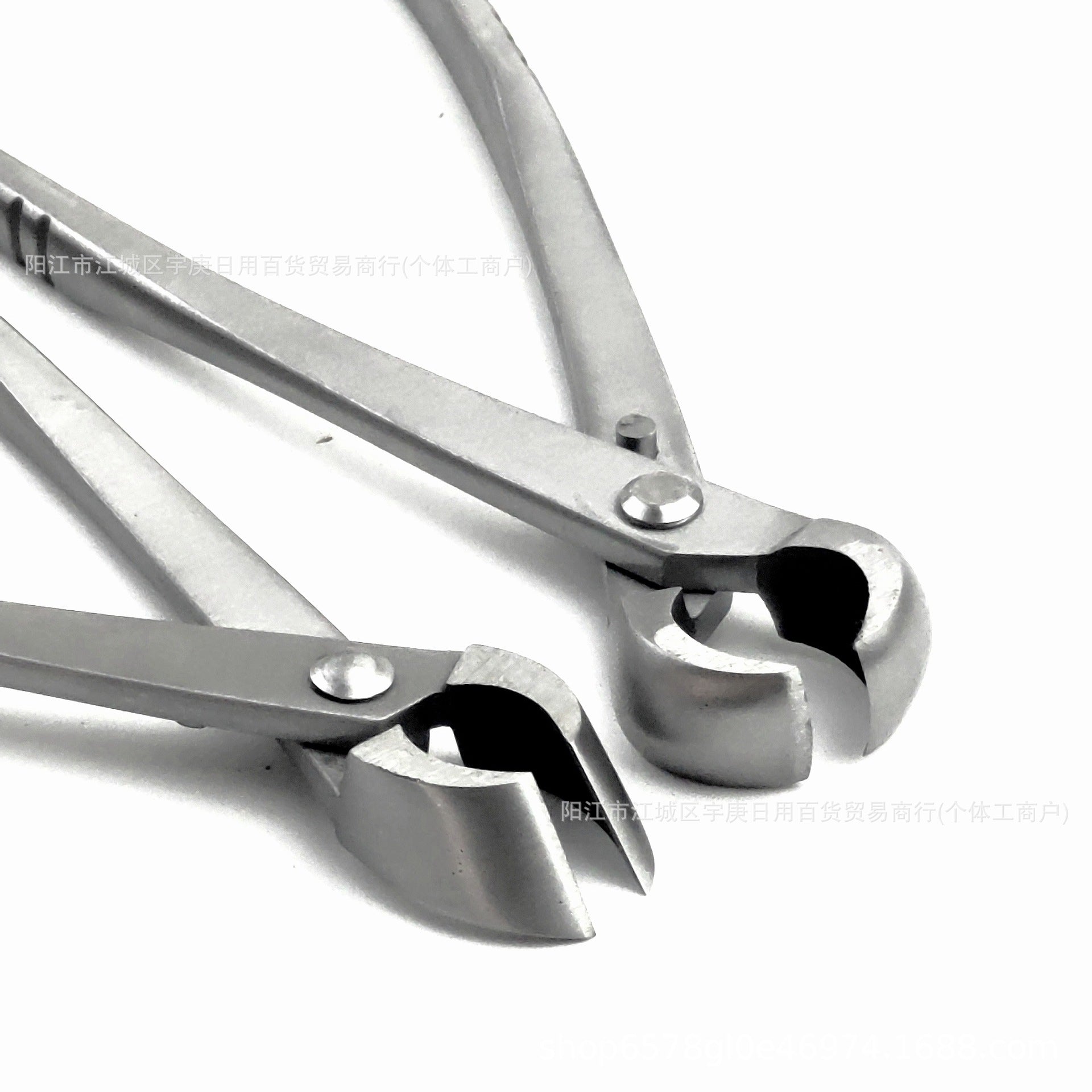 All Steel 8inch Bonsai Special Set Garden Pliers for Cutting Branches, Green Plants, Leaf Buds, Ball Joint Pliers, Diagonal Pliers, Sanded Style