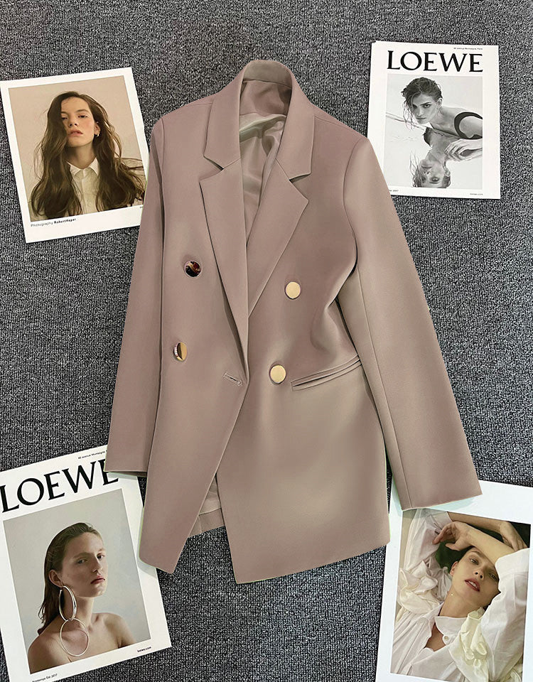 Candy Green Trendy Blazer for Women, 2026 Spring and Autumn New Korean Style, Internet Celebrity Style, Petite Casual