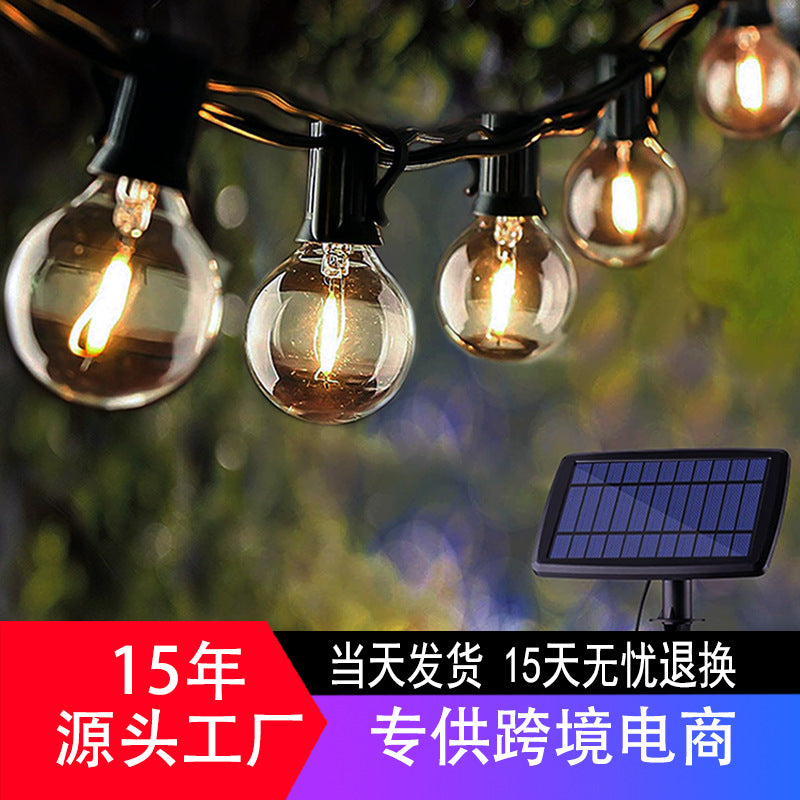 Solar 244LED Ring Chandelier Courtyard Garden Villa Street Light 360 Degree Outdoor Solar Lighting