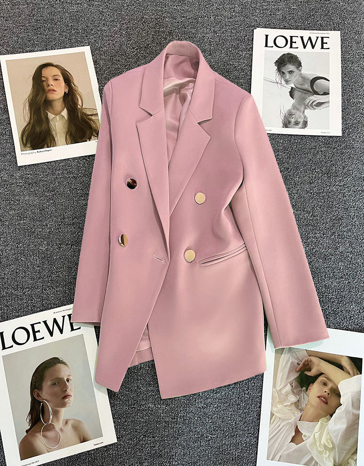 Candy Green Trendy Blazer for Women, 2026 Spring and Autumn New Korean Style, Internet Celebrity Style, Petite Casual