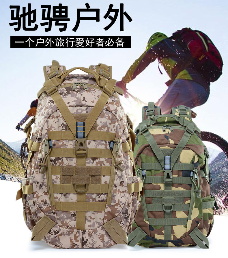 Multifunctional Hiking Camping Camping Army Camouflage Brigade Riding Outdoor Mountaineering Tactical Sports Bag Backpack