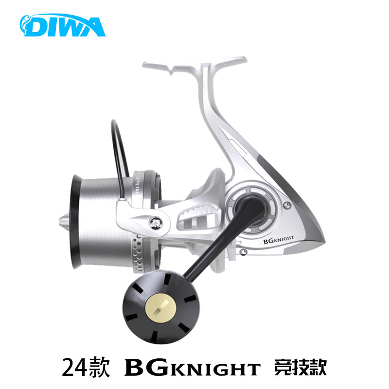 Diva/DIWA White Bone Knight 801 Beach Fishing Wheel Cast Wheel Coast Fishing Wheel 35 Line Cup Universal Fregan