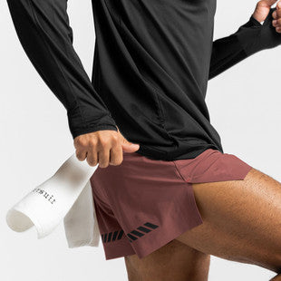 Cross-Border Men's Casual Versatile Sports Overalls Cotton Running Fitness Camouflage Trousers Zipper Decorative Trousers