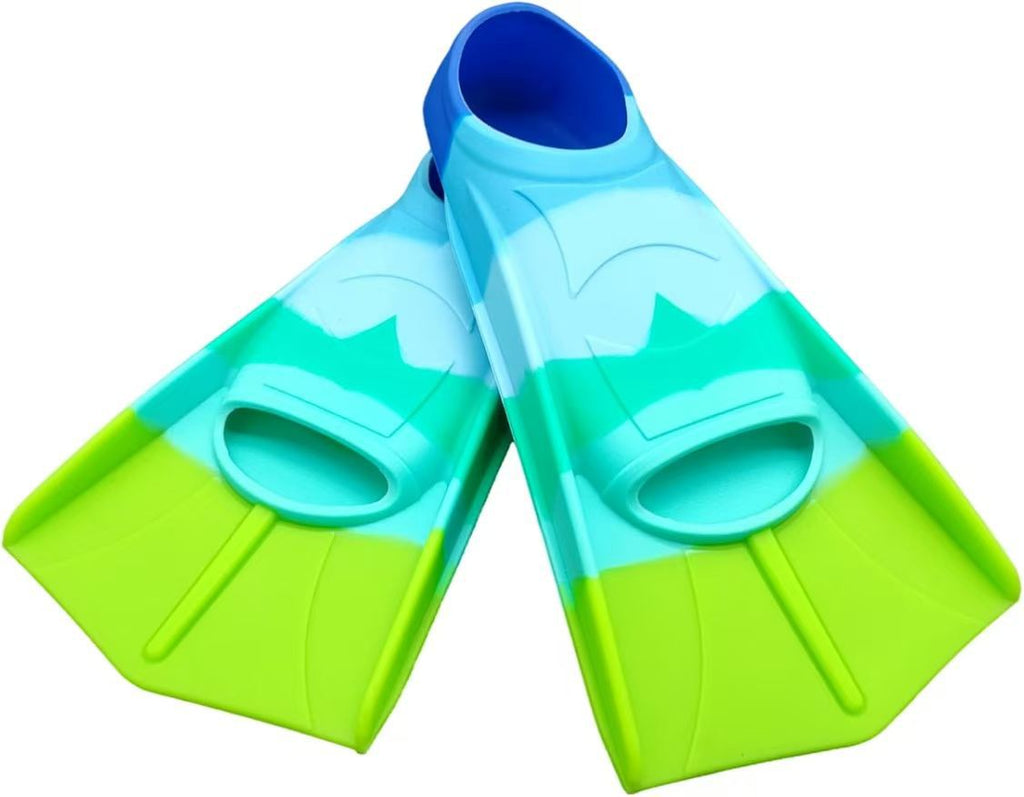 Hot sale professional training freestyle silicone frog shoes short flippers adult children flippers frog shoes manufacturers wholesale