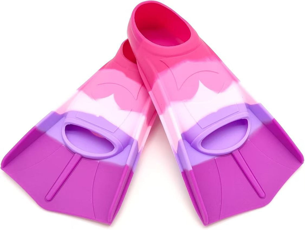 Hot sale professional training freestyle silicone frog shoes short flippers adult children flippers frog shoes manufacturers wholesale