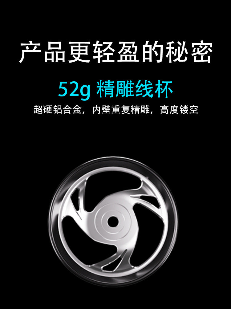 Diva/DIWA White Bone Knight 801 Beach Fishing Wheel Cast Wheel Coast Fishing Wheel 35 Line Cup Universal Fregan