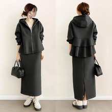 2026 Autumn/Winter New Style Lotte Ins Hot-Selling Loose Slimming Casual Simple Straight-Leg Coat Solid Color Overcoat for Women