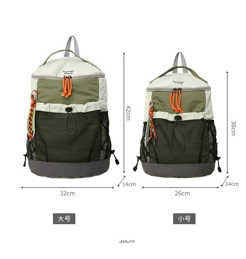 Outdoor Hiking Large-Capacity Backpack, Lightweight Travel Backpack, Commuting Storage School Bag, Leisure Cycling Backpack