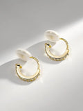 Simple Daily Exquisite Small Ear Clip One-piece Painless Mosquito Incense Plate Earrings Women's Temperament All-match Commuter Ear Accessories
