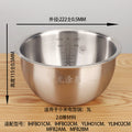 Rice Cooker Liner 304 Stainless Steel Food Grade Zero Coated Non-stick Cooker Liner Suitable for Xiaomi Rice Cooker