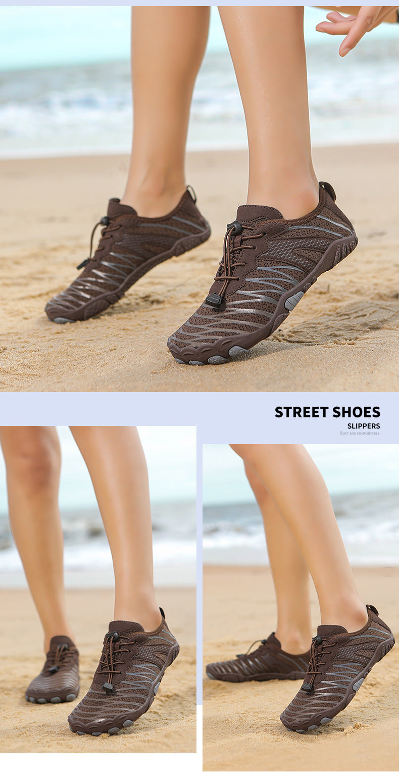 709 Summer Outdoor sneaker Mountaineering Shoes Quick-drying Tracing Shoes Soft Sole Shock Absorption Training Shoes Wading Shoes