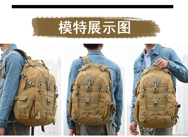 Multifunctional Hiking Camping Camping Army Camouflage Brigade Riding Outdoor Mountaineering Tactical Sports Bag Backpack