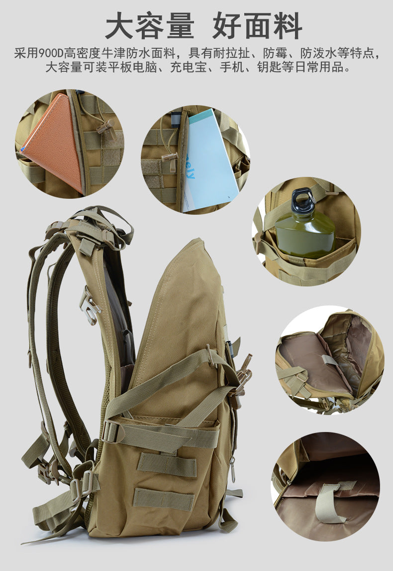 Multifunctional Hiking Camping Camping Army Camouflage Brigade Riding Outdoor Mountaineering Tactical Sports Bag Backpack