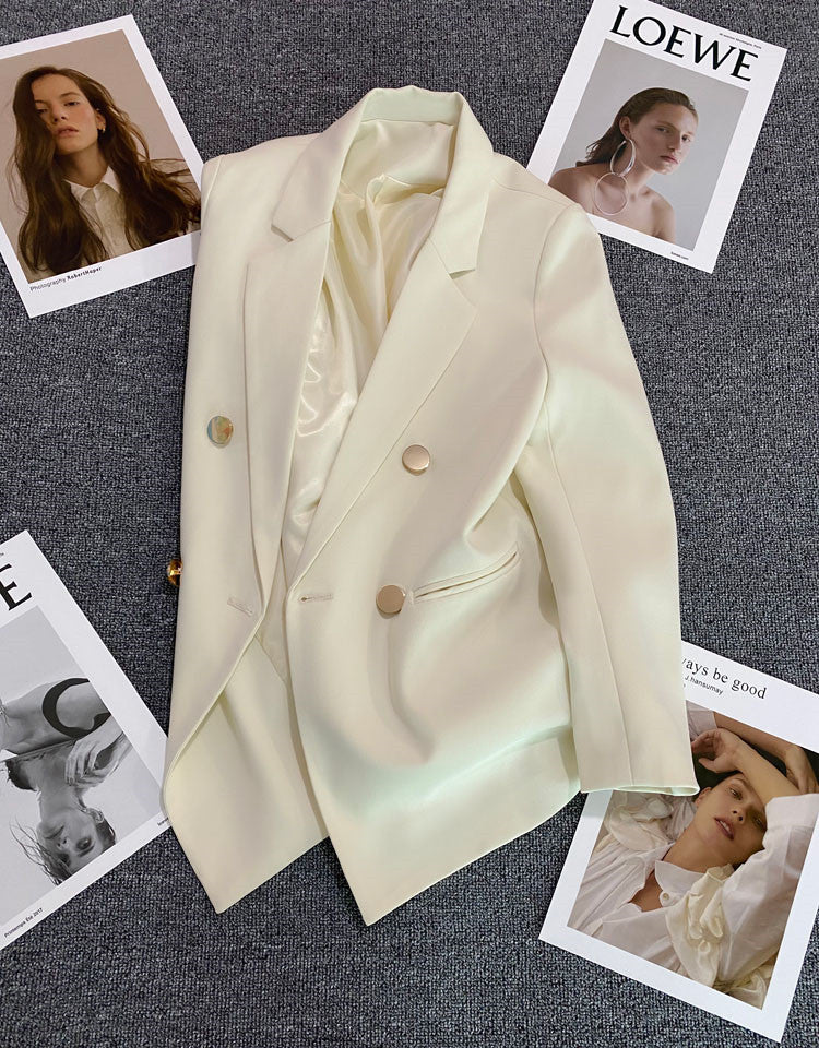 Candy Green Trendy Blazer for Women, 2026 Spring and Autumn New Korean Style, Internet Celebrity Style, Petite Casual