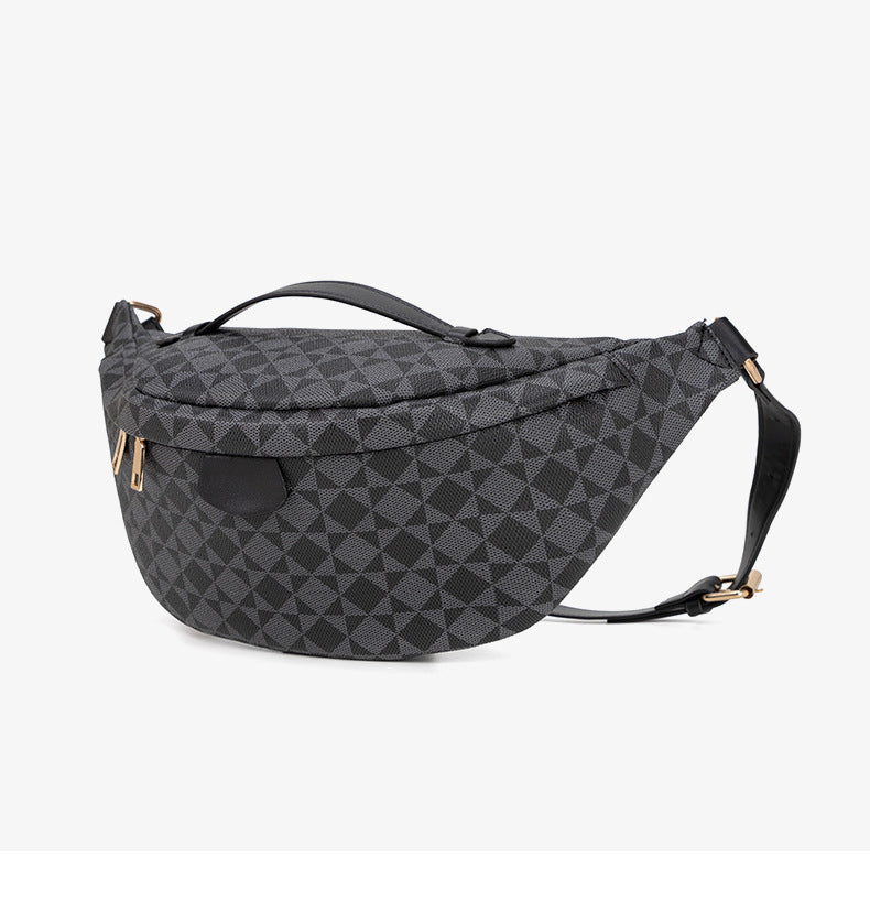 Wear-Resistant Waist Bag for Construction Site Work for Men and Women 2025 Spring and Summer New European and American Casual Versatile Trendy Big-Name Outdoor Chest Bag