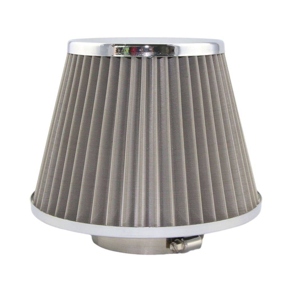 Car air filter high flow mushroom head engine intake modified mushroom head stainless steel mesh filter