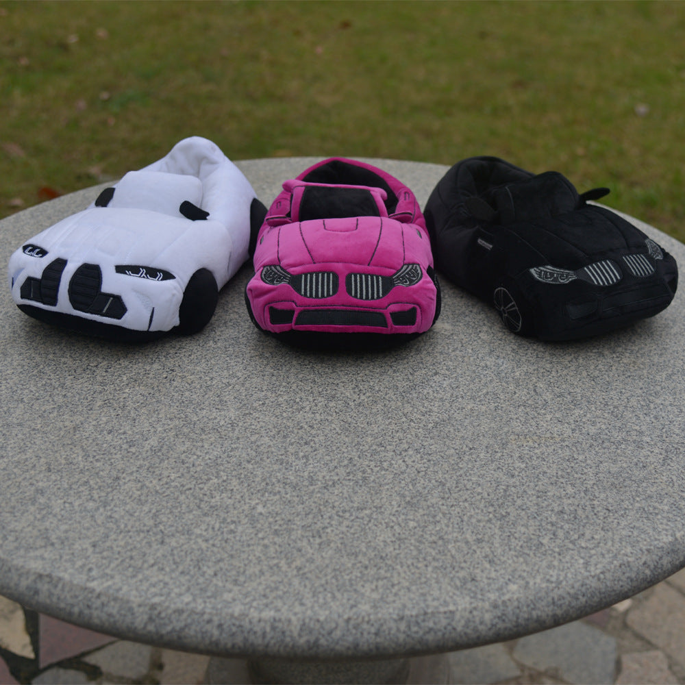 Factory direct cross-border new BMW new non-slip warm home cotton shoes winter cotton shoes