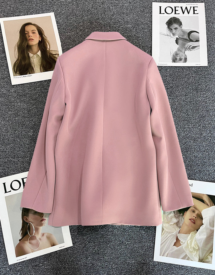 Candy Green Trendy Blazer for Women, 2026 Spring and Autumn New Korean Style, Internet Celebrity Style, Petite Casual