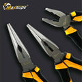 MaXSUPe industrial grade non-slip toothed pointed-nose pliers diagonal pliers diagonal pliers diagonal pliers 6 inch 8 inch wire pliers tool