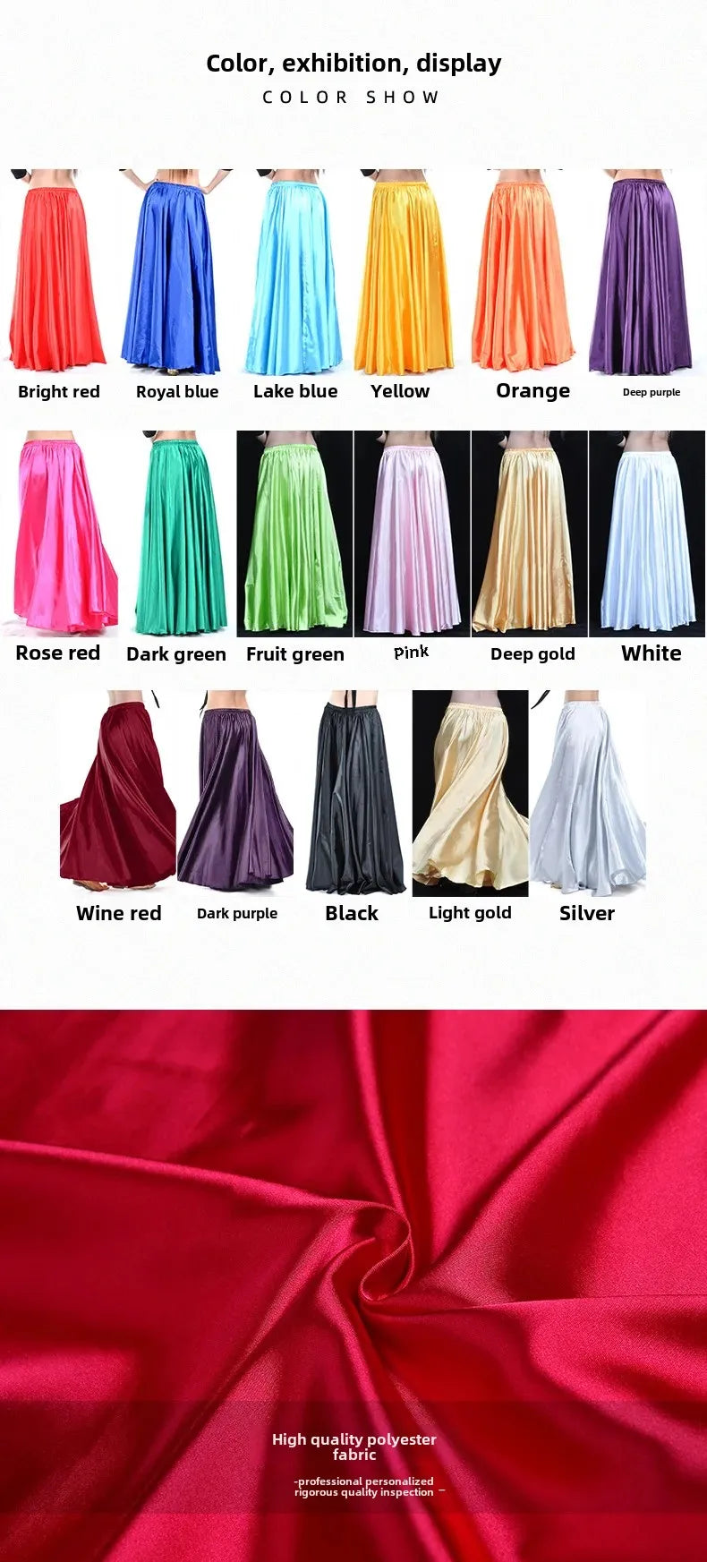 Dancer Sardine Skirt Belly Dance Big Skirt Belly Dance Skirt Belly Dance Costume Stage Performance Costume