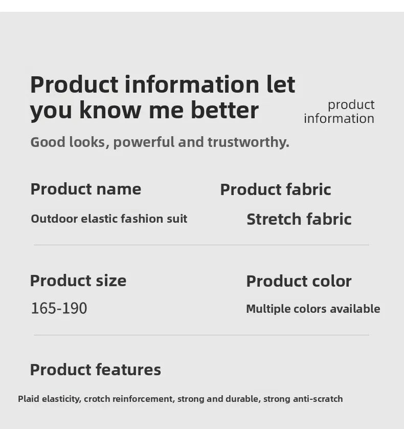Men's Outdoor Workwear Camouflage Skin Jacket Set Spring Autumn Elastic Wear Resistant Training Clothes with Hood for Climbing