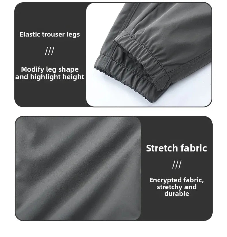 Men's Outdoor Workwear Camouflage Skin Jacket Set Spring Autumn Elastic Wear Resistant Training Clothes with Hood for Climbing