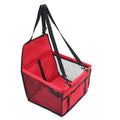 Dog Car Seat,Scratch Proof Durable Pet Booster Car Front Seat Puppy Safety Belt Stable Foldable Travel Pet Car Seat
